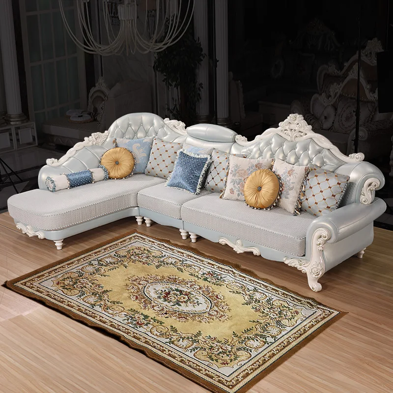 

(1 chaise lounge +2 seat +1 Seat) L shape leather sofa #CE-J03