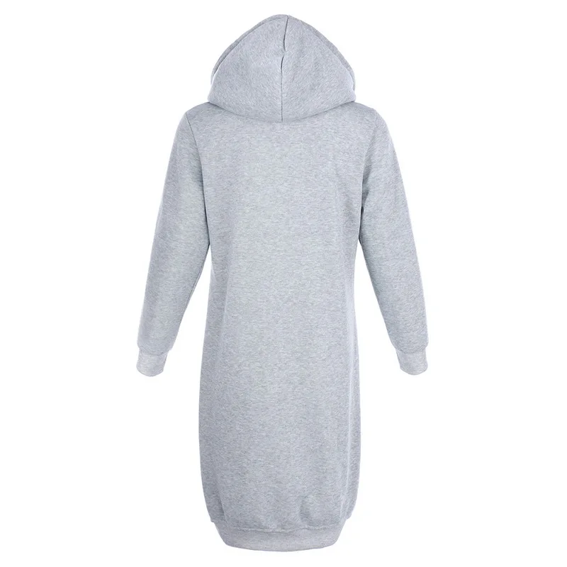 NIBESSETR, женские, плюс размер, S-5XL, зимние, теплые, на молнии, повседневные, с длинным рукавом, толстовки, толстовка, Осенние, одноцветные, с капюшоном, с карманами, джемпер