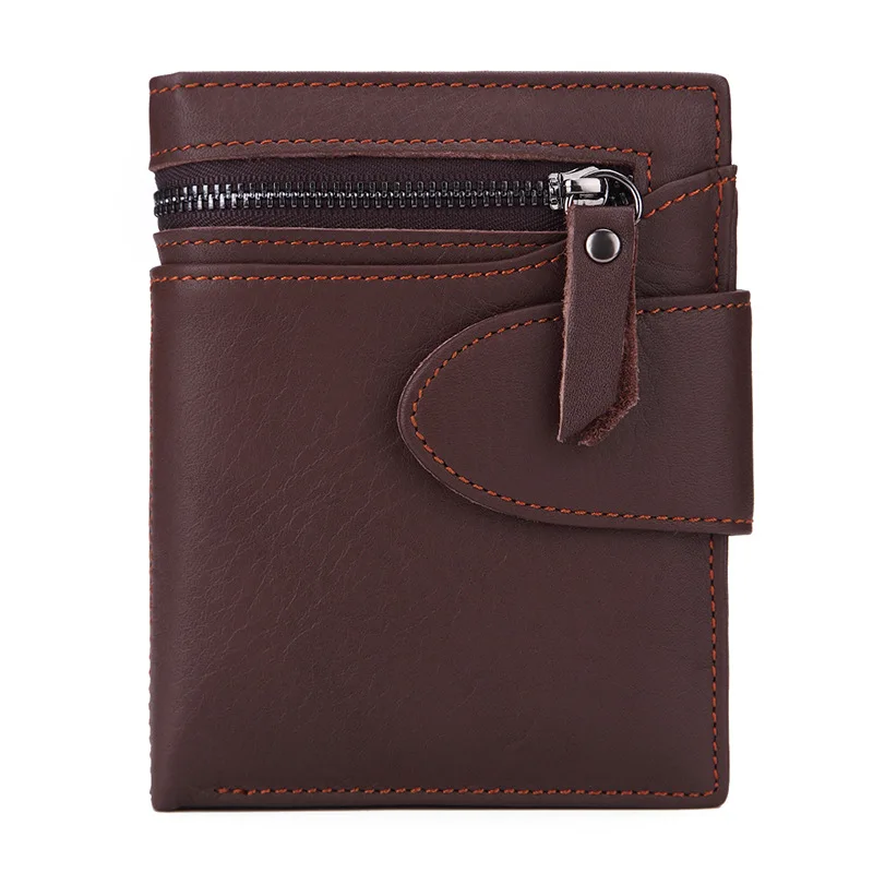 LEE PRINCESS New Wallets Genuine Leather Military Male Small Purse Mini Money Bag Cowhide Zipper Round Man Purses Mens Wallet | Багаж и