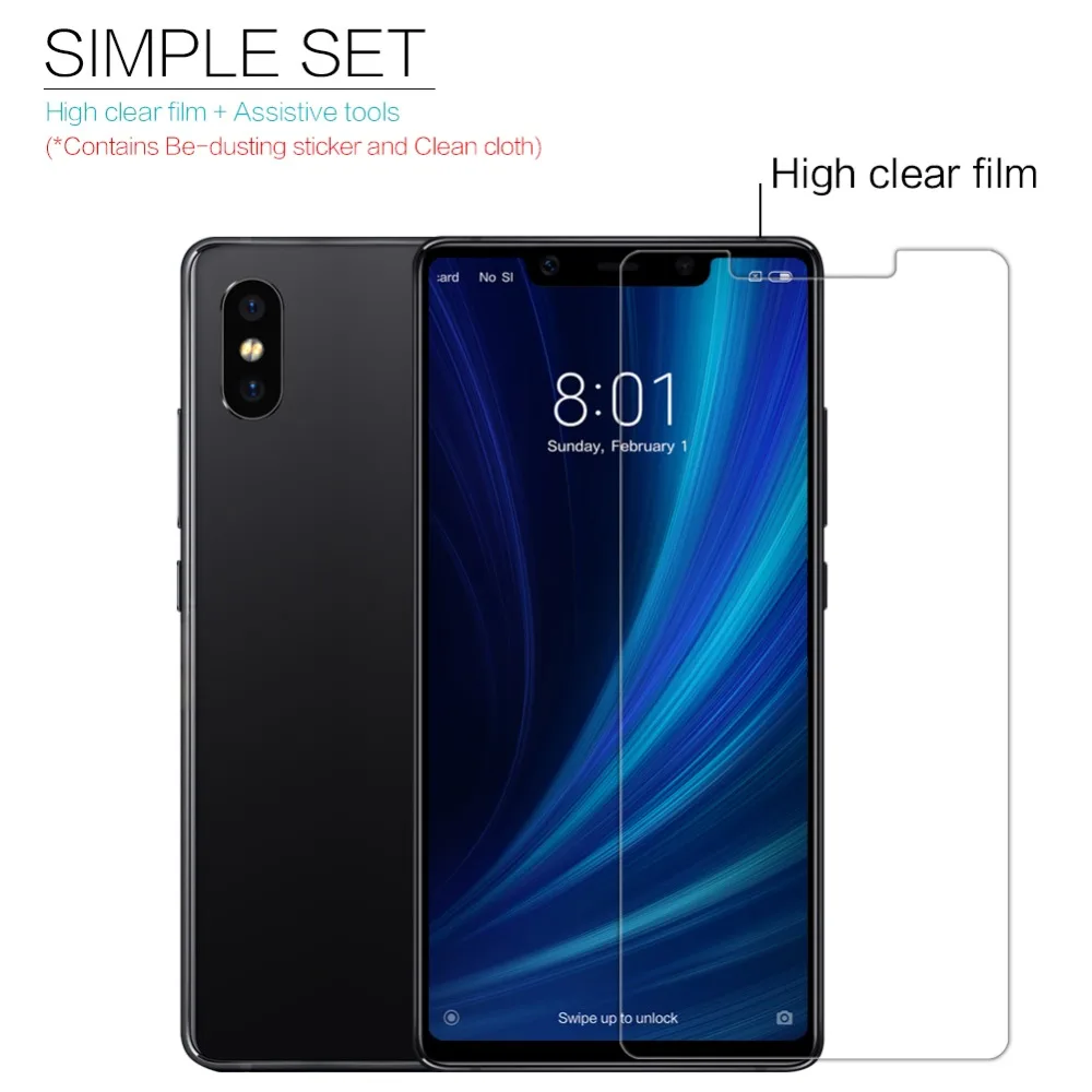 Nillkin PET защитная пленка для Xiaomi mi 8 SE анти-Finperprint матовая защитная пленка для Xiaomi mi 8 SE mi 8 глянцевая пленка