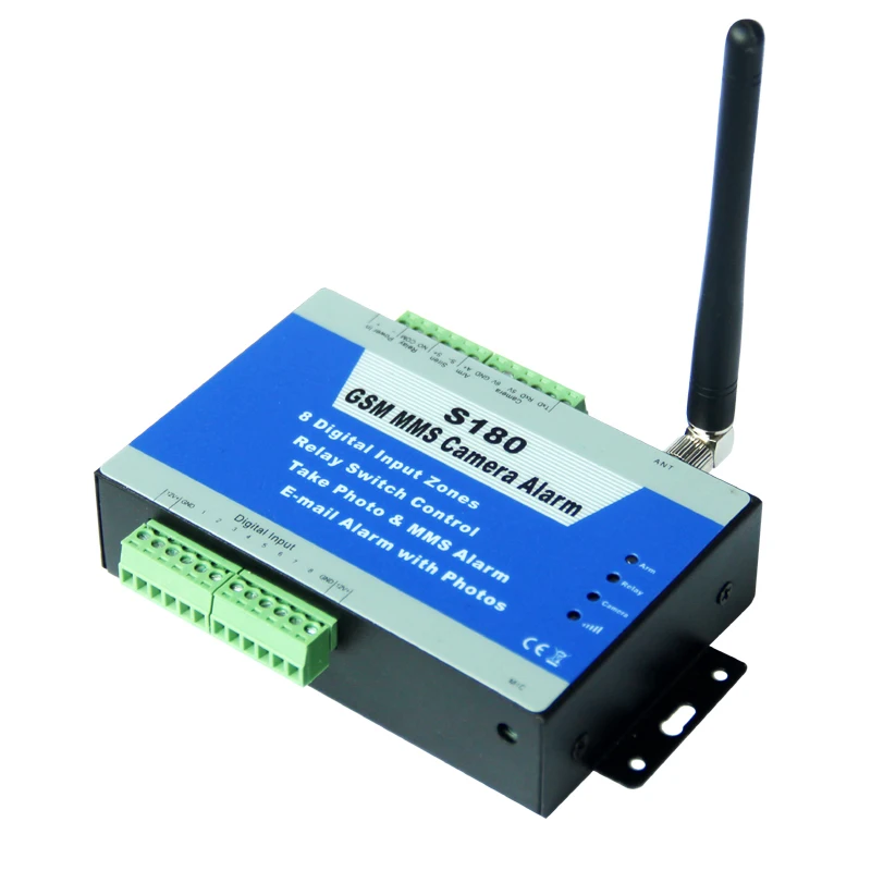 GSM MMS камеры контроллер S180 дистанционный переключатель PIR motion detector с IP тревогой sms