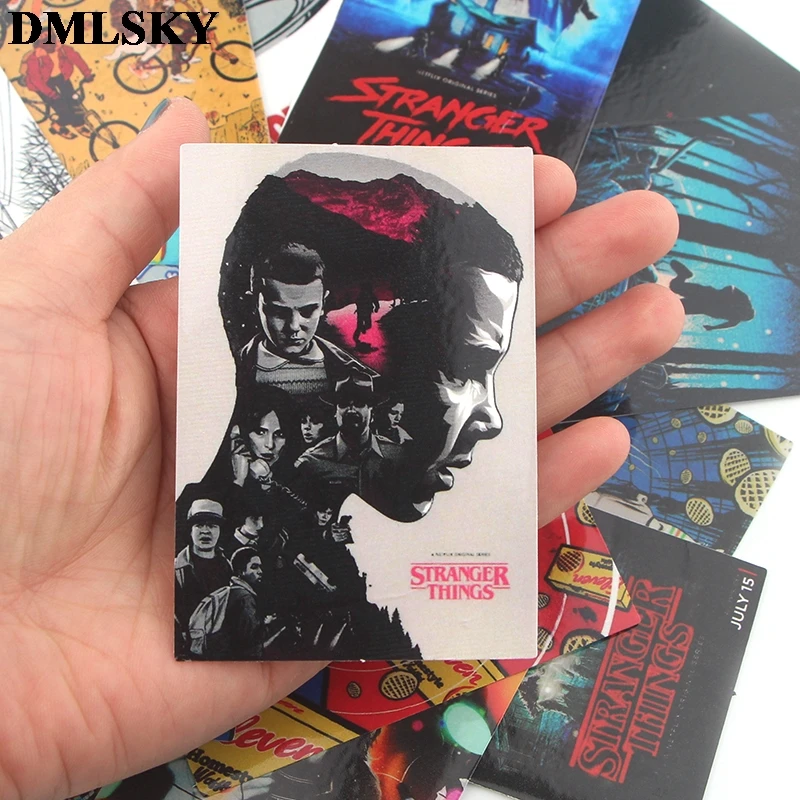 18 шт./компл. dmlsky очень странные дела Водонепроницаемый для ПВХ Скрапбукинг для Чемодан ноутбука скейтборд для художественного оформления ногтей, ручная работа аксессуар M3672