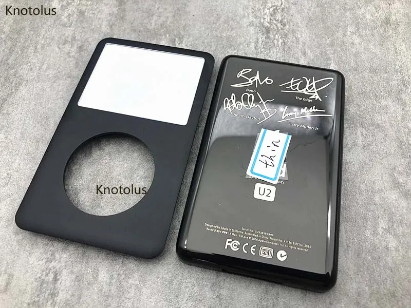 Черная Металлическая Передняя Лицевая панель с черным металлическим корпусом U2