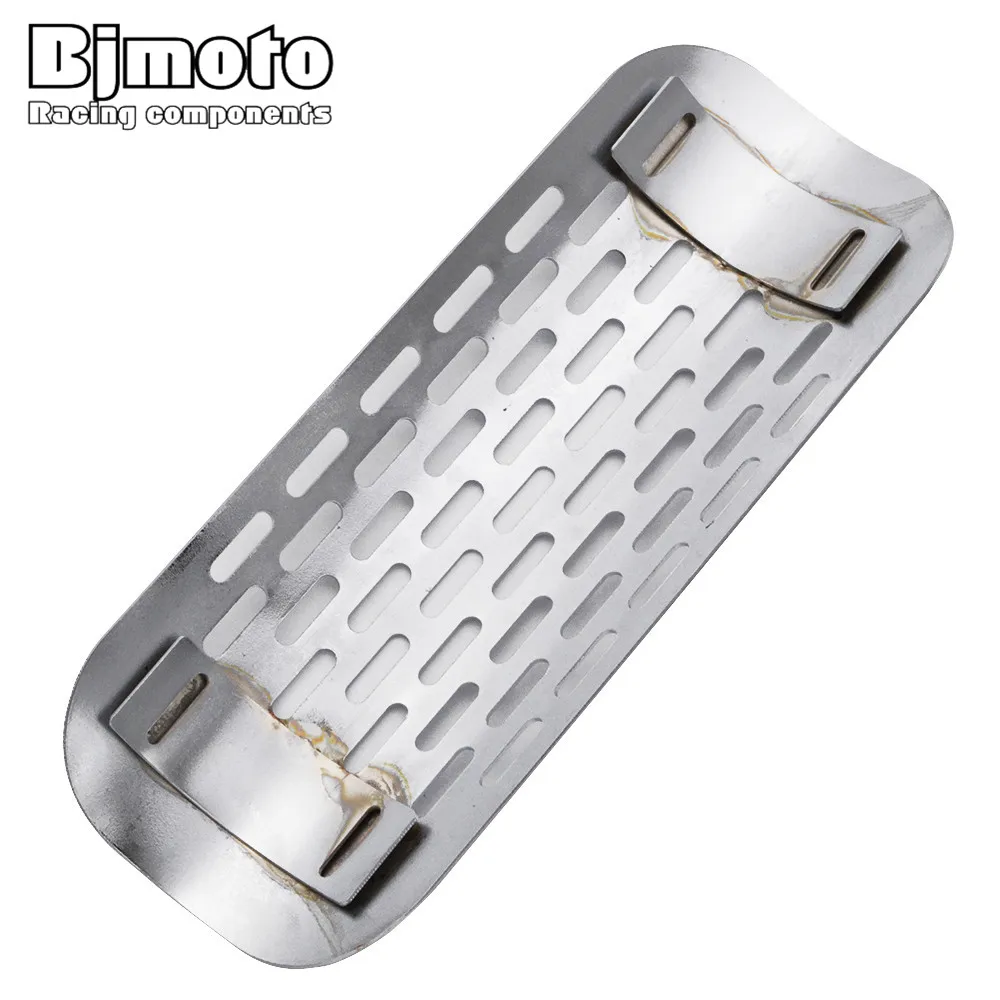 Мотоциклетный глушитель выхлопной трубы Bjmoto тепловой экран для измельчителя