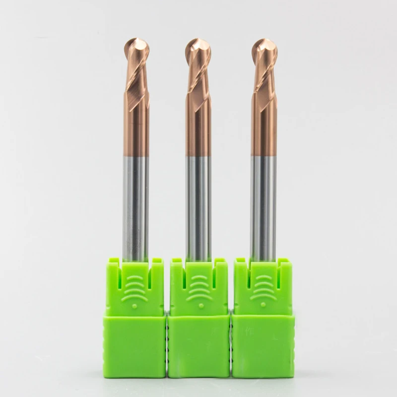 

HRC55 2flute R0.5 R0.75 R1 R2 lengthen Long ball nose endmill tungsten carbide router bit milling cutter for CNC macwoodworking