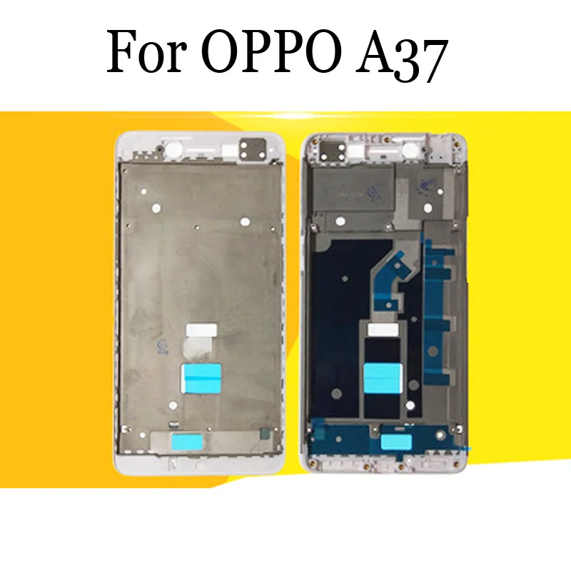 Оригинальный ЖК-экран с передней рамкой для OPPO A37 чехол средняя рамка A 37 запасные