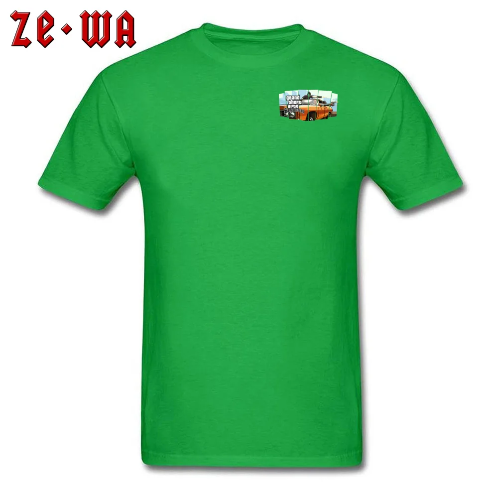 Приталенные мужские топы черные футболки Grand Theft Auto футболка 100% хлопок ткань Crewneck