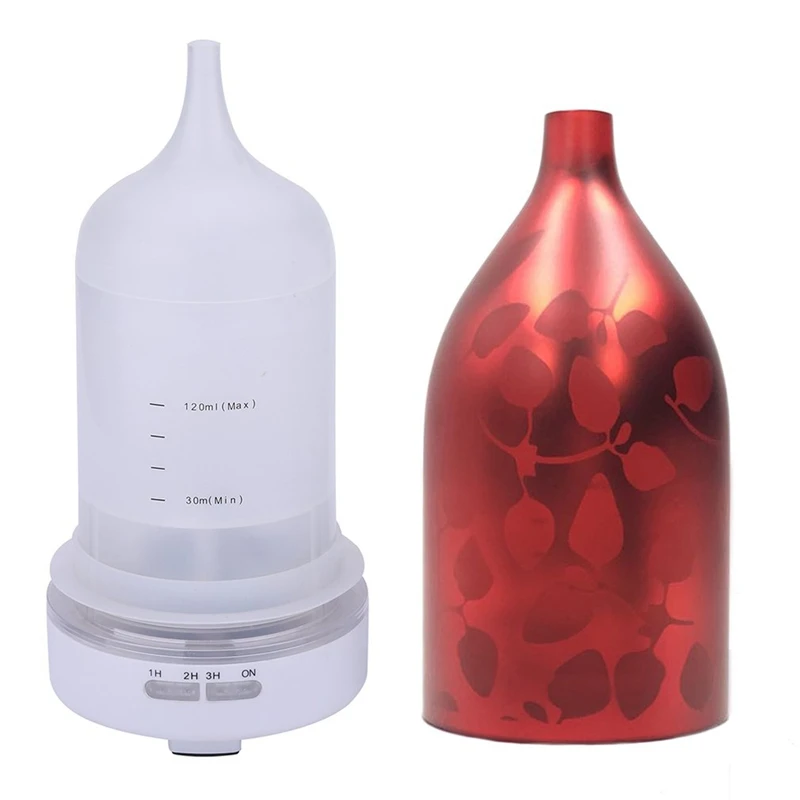 3D стеклянный Ароматерапевтический аппарат увлажнитель воздуха для дома и офиса
