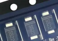 

Бесплатная доставка 100 шт./лот SS22 SMD Шоттки барьер Выпрямитель Диод 1A 100V SMA