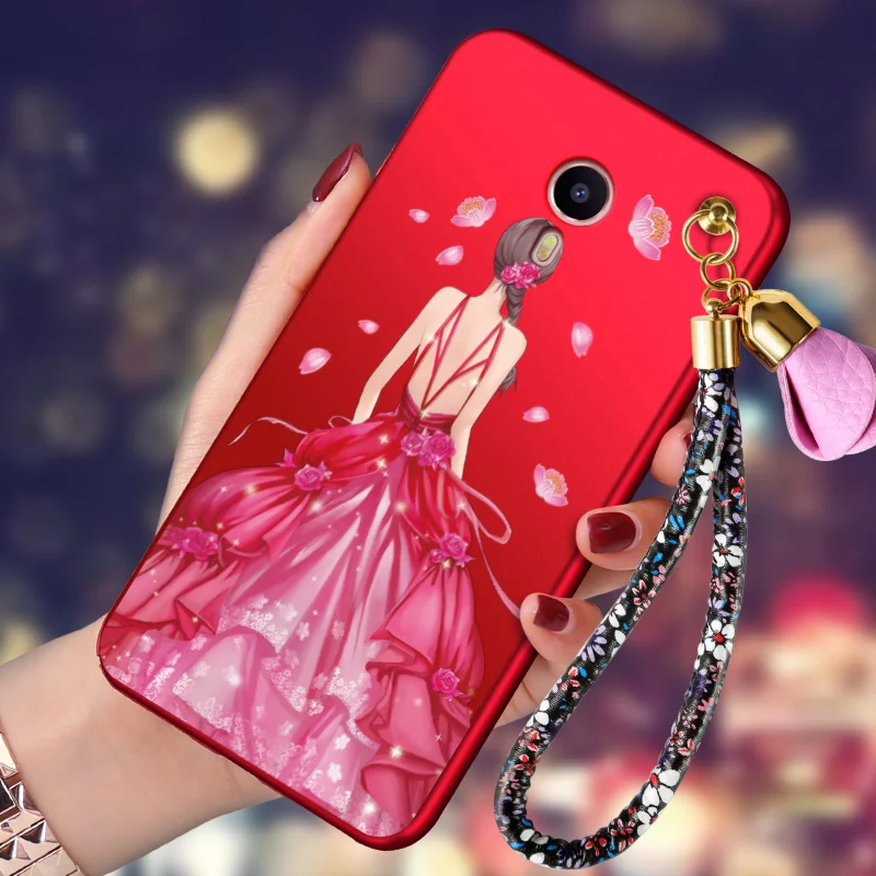 Чехол для Meizu M3 Note мультяшный 3D женский цветочный протектор с полным покрытием