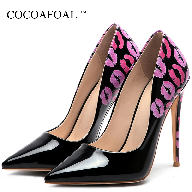 Туфли COCOAFOAL женские на высоком каблуке туфли для невесты День святого Валентина с