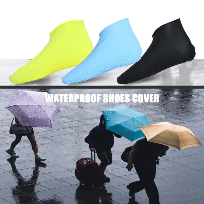 Водонепроницаемый силиконовый чехол для обуви Нескользящие мужские резиновые