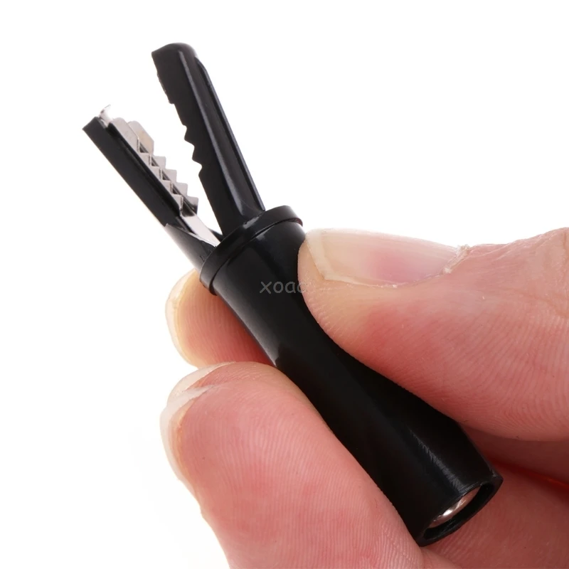 2 шт./компл. кнопочный Тип полная защита зажимы для аллигатора профессионального