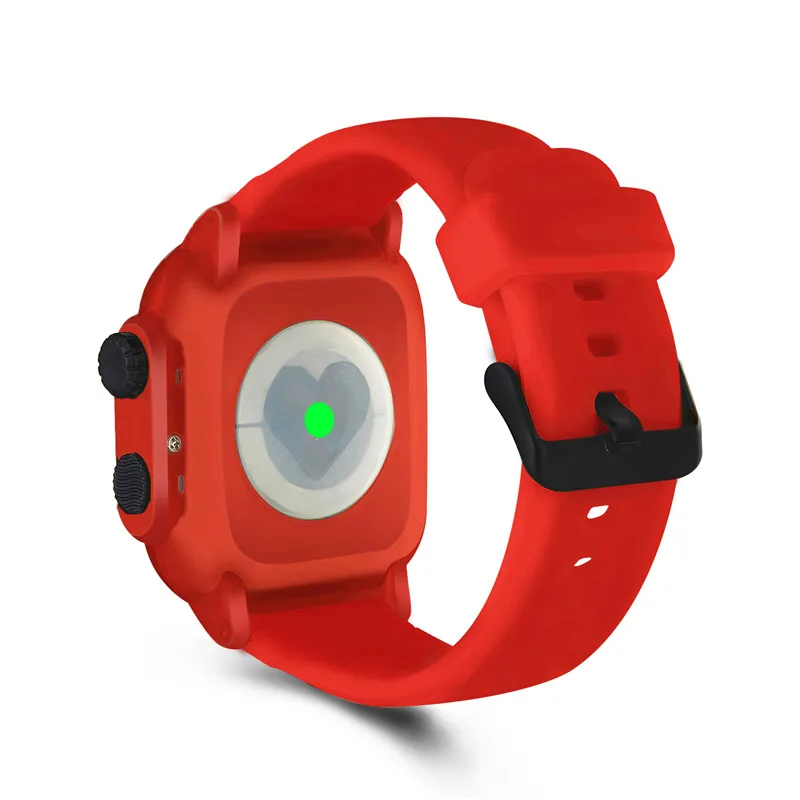 Силиконовые спортивные Ремешки для наручных часов для Apple Watch, версии 4/3/2/1 Водонепроницаемый чехол наручных ремешка для наручных часов Iwatch, Series44/42 мм для плавания Защитный чехол