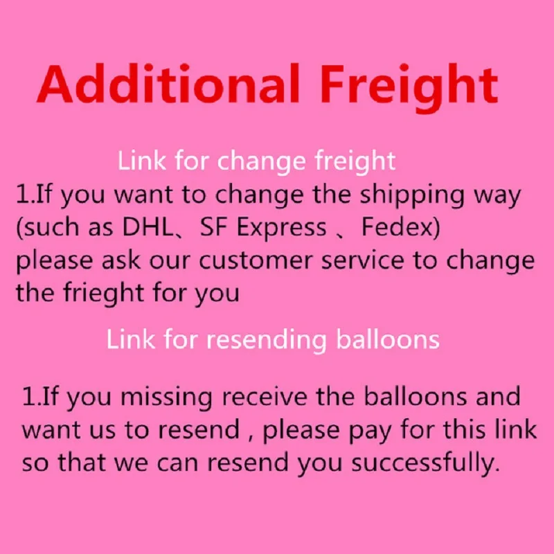 

Additional Pay On Your Order & Shipping cost
