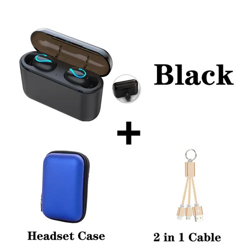 add blue bag cable Мини Bluetooth 5,0 наушники для huawei Honor 20 10 10i 20i 10 9 Lite 8C 8X играть v10 v20 6a 6c 6x lite 8x max Беспроводной наушники - Цвет: add blue bag cable