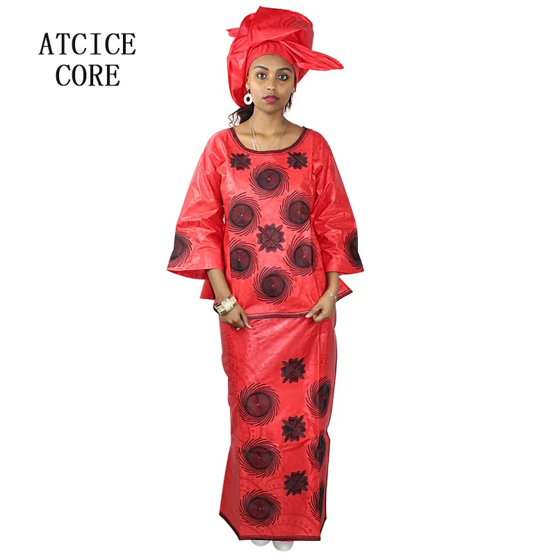 Африканские платья для женщин 100% хлопок Новая африканская мода дизайнерское
