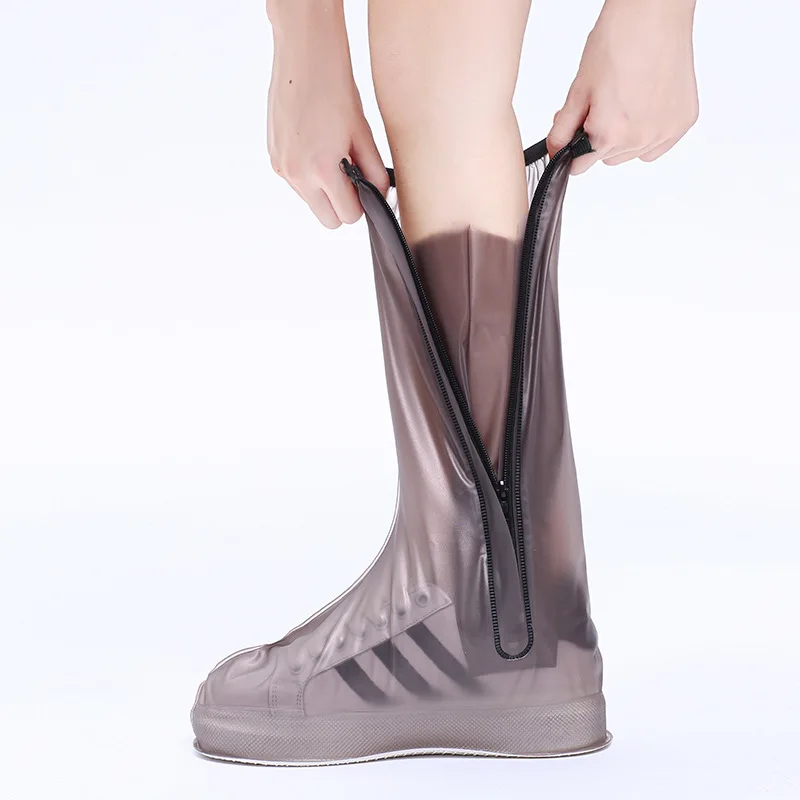 Непромокаемая обувь с высоким цилиндром пластиковая непромокаемая утолщенная