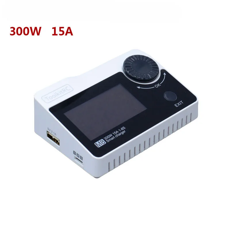 Зарядное устройство для NiMh LiHV 2 8S 300 Вт 15 А измеритель напряжения ШИМ PPM SBUS с USB