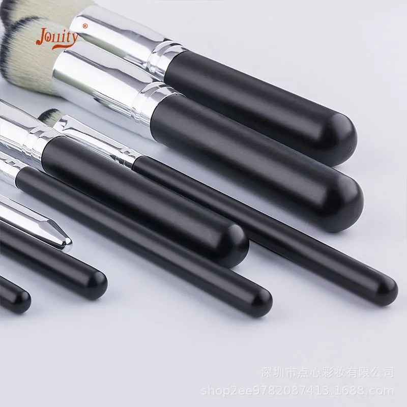jollity 11pcs Makeup Brush Set Cosmetics Foundation Blending Blush Tool Powder Eyeshadow Synthetic Hair Cosmetic Kits | Красота и