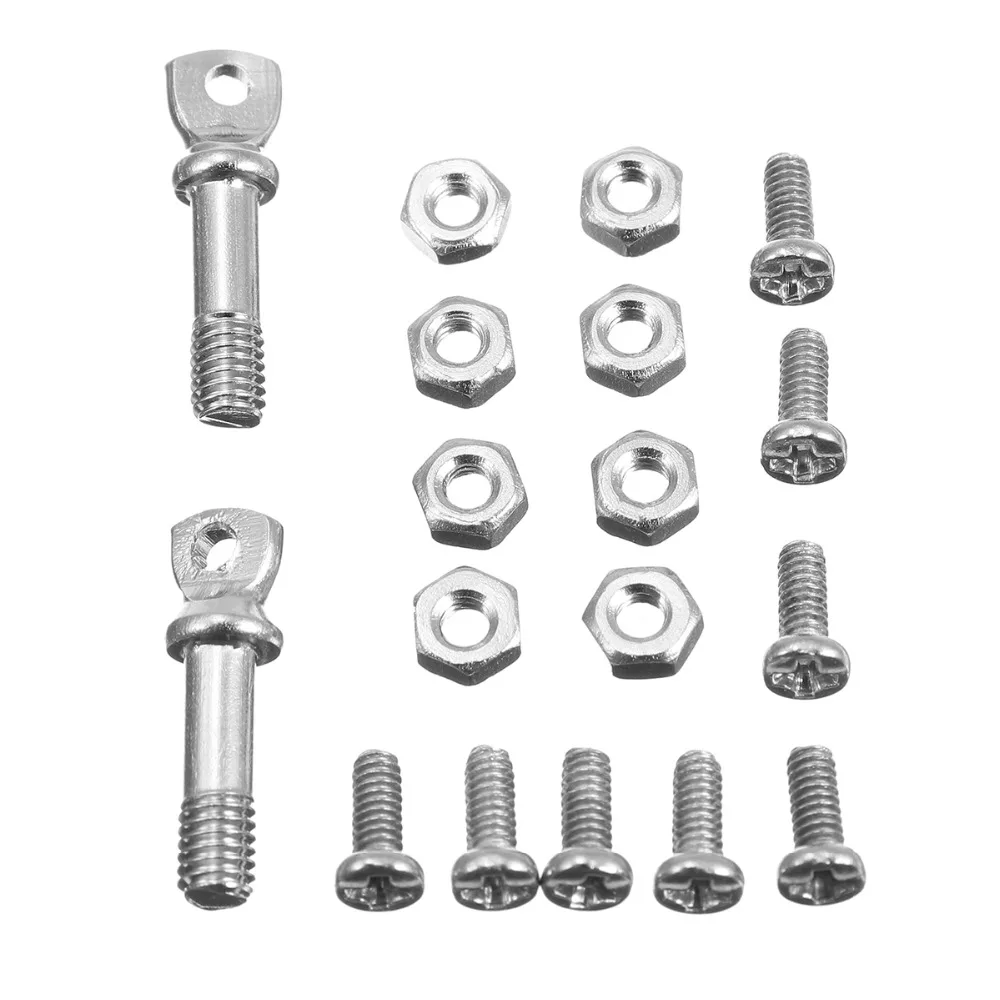 Комплект металлических крючков и креплений для переднего заднего бампера