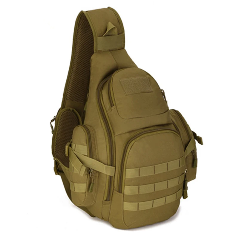 Wolf brown TACVASEN тактика рюкзаки для ноутбука Molle военный рюкзак нейлоновые сумки на плечо водонепроницаемый пакет мужской рюкзак для путешествий школьные сумки - Цвет: Wolf brown