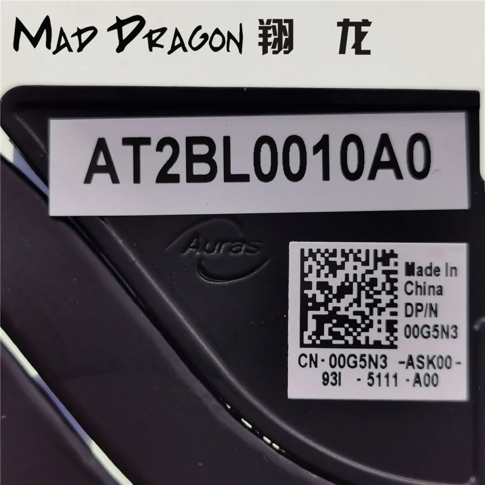 Новый оригинальный вентилятор для процессора радиатора графического Dell Precision 5530