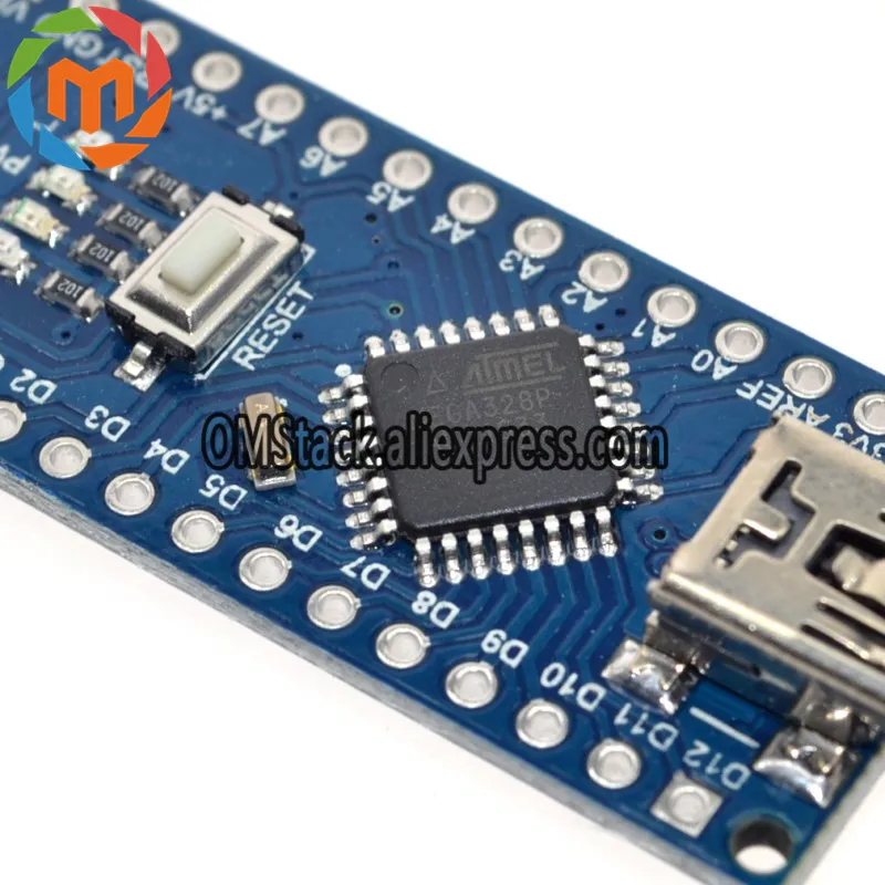 10 шт. продвижение Funduino Nano 3 0 Atmega328 контроллер Совместимость совета для Arduino модуль