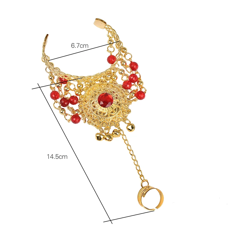 IMucci Bling выступления Танцы платье ювелирные изделия браслет с кольцом чешские