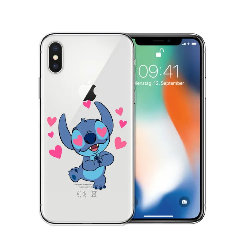 T5967 Чехол для телефона с рисунком стежка, чехол для iPhone 6 s 6 S 7 8 Plus X, Мягкий силиконовый чехол из ТПУ для iPhone XS MAX XR 5S SE, задняя крышка - Цвет: T5967