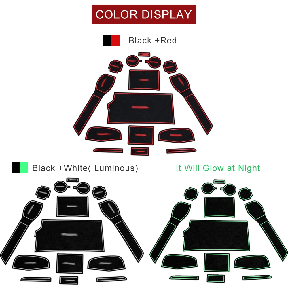 Противоскользящие резиновые коврики слот для ворот коврик Nissan QASHQAI 2016 2017 2018