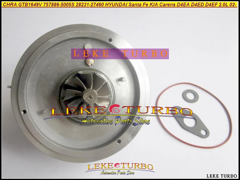 Картридж турбокомпрессора CHRA GTB1649V 757886 5003S 28231 27400 для HYUNDAI Tucson Sonata 05 Santa Fe KIA Magentis D4EA