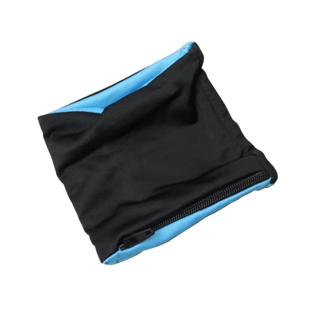 

Reflective Zipper Pocket Wrist Support Wrap Straps Lycra Fitness Cycling Sports Wristband Volleyball Badminton Sweatband 1Pcs