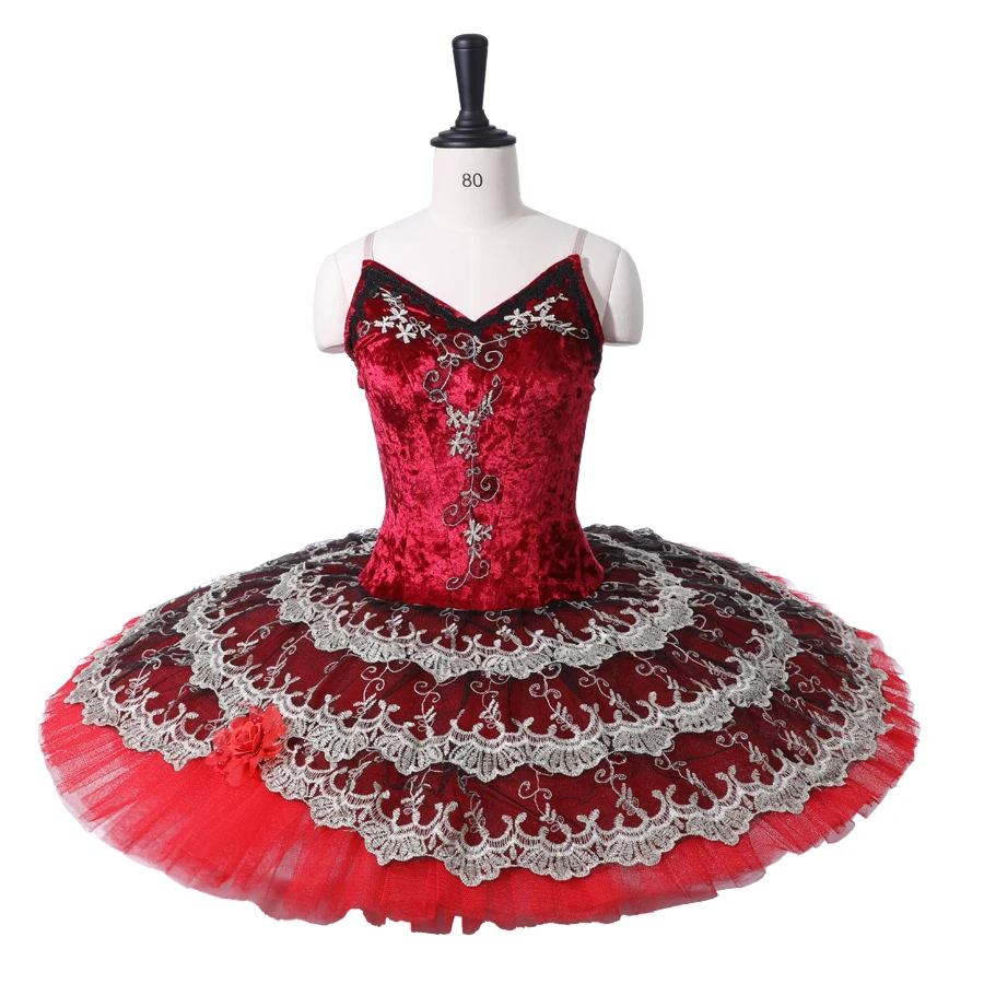 New Arrival Adult Red Professional Stage Ballet Tutu Costumes Women Dance Performance Dress Apperal Girls Skirt | Тематическая