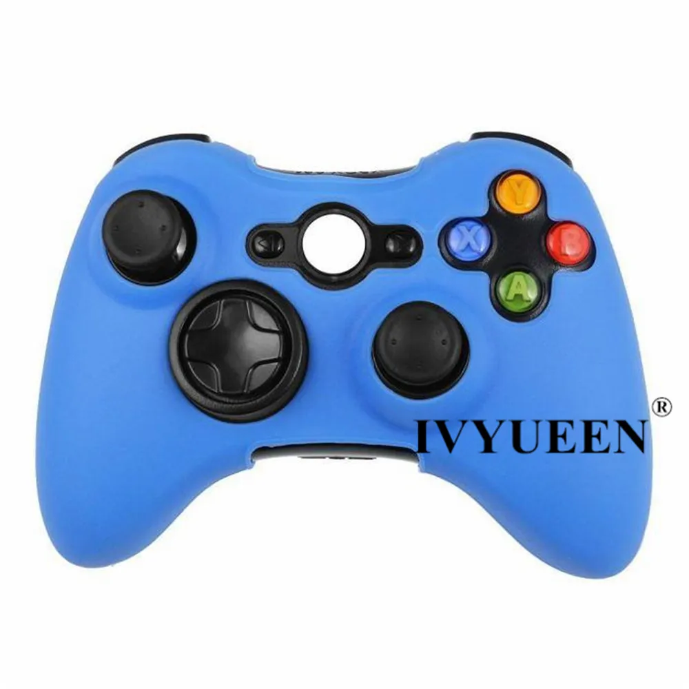 IVYUEEN силиконовый защитный чехол для microsoft Xbox 360 беспроводной/проводной контроллер+ палочки для большого пальца
