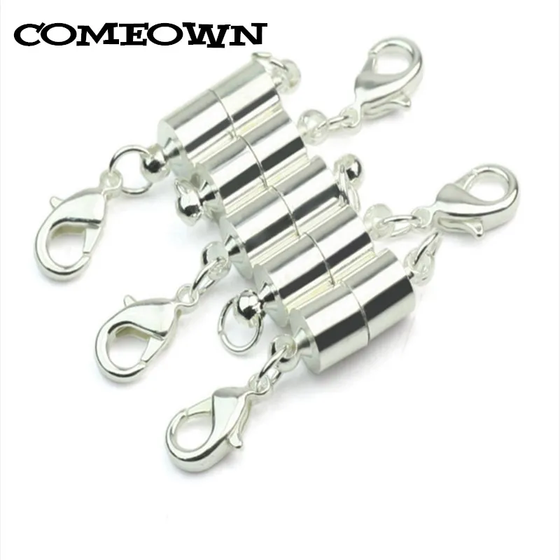 COMEOWN 5 шт. золото/серебро Цвет сильные магнитные замочки и застежка-лобстер для DIY