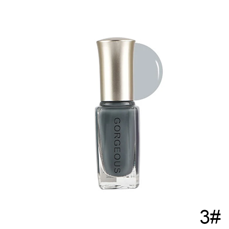 3 Subtransparent Nail Polish Jelly Translucent Nail Varnish Quick Dry Clear Lacquer 10ML Candy Nude Color Environmental Protection - Цвет: 3