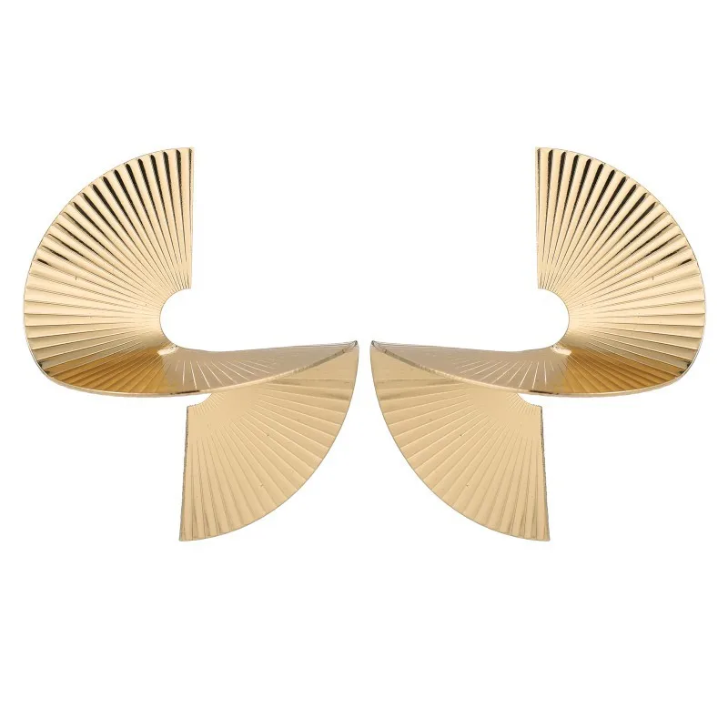 Модный очаровательный австрийский хрусталь, серьги-кольца, геометрические бамбуковые цепочки, круглые блестящие стразы, большие серьги, Женские Ювелирные изделия - Окраска металла: DE0149G