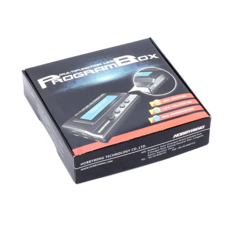 Hobbywing три в одном многофункциональный ЖК программный ящик интегрированный w/USB