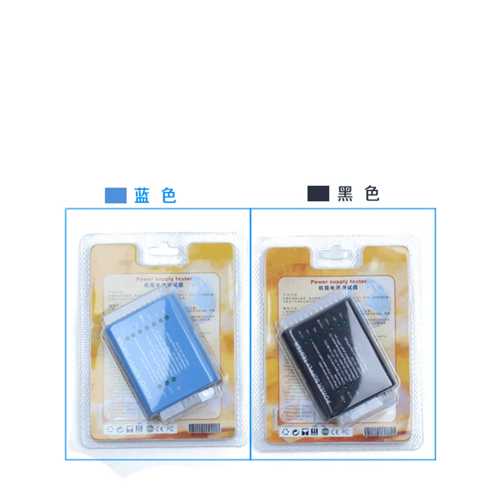 Тестер блока питания 20/24 Pin PSU ATX SATA HDD тестер Измеритель светодиодный
