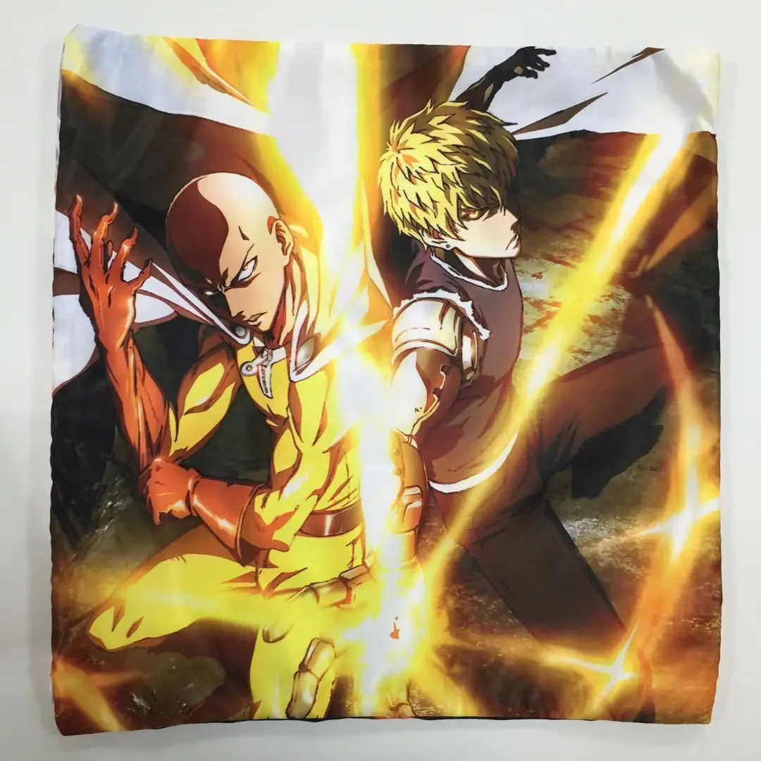 Новый One Punch Man аниме Двусторонняя Подушка Чехол s обнимая для подушки косплей
