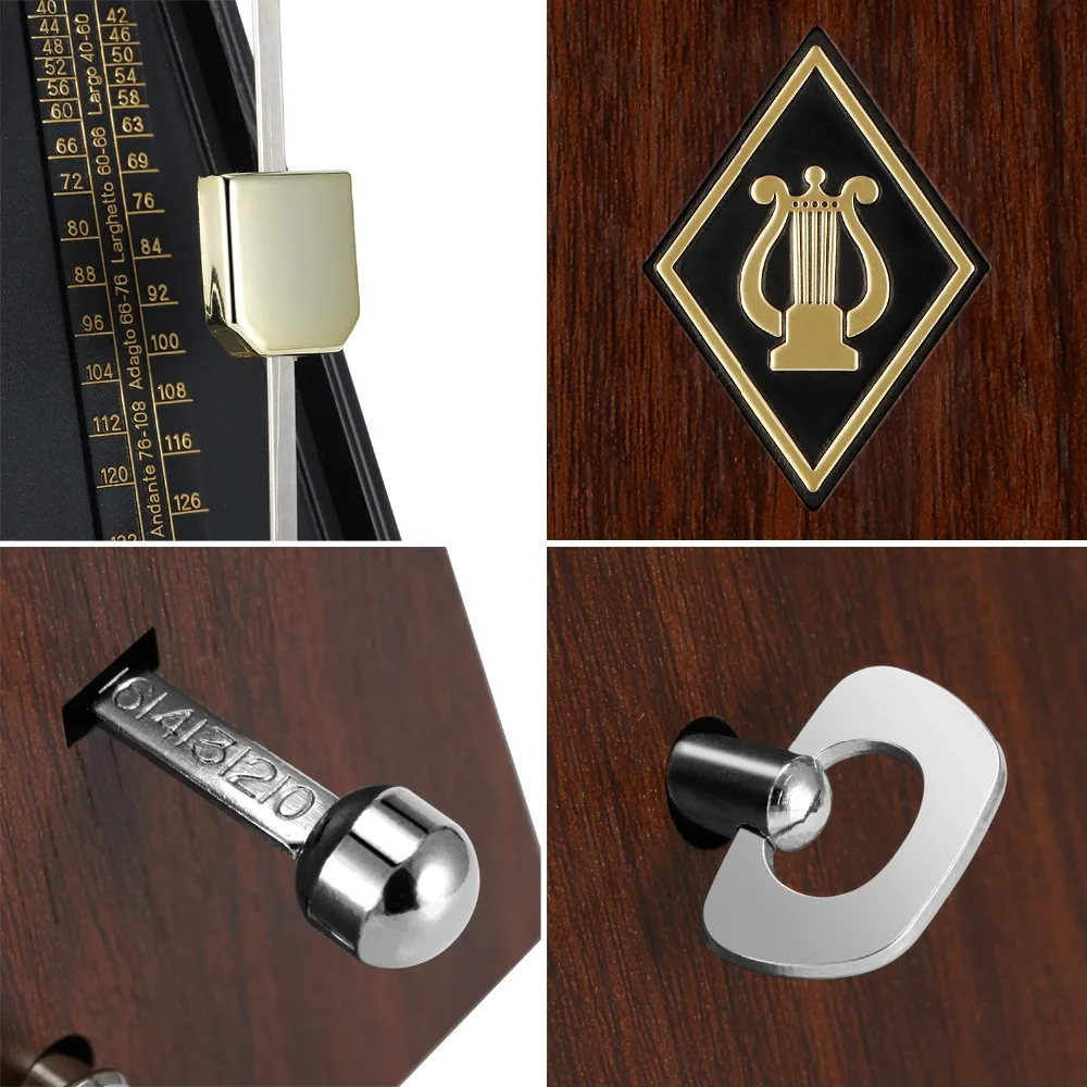 Donner Pro механический метроном для гитары барабана фортепиано бас Классическая