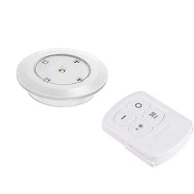 1 lamp 1 controller Беспроводной затемняемый сенсорный датчик Светодиодная подсветка под шкаф светодиодный шайба светильник s настенный светильник шкаф кухонный ночной Светильник - Цвет: 1 lamp 1 controller