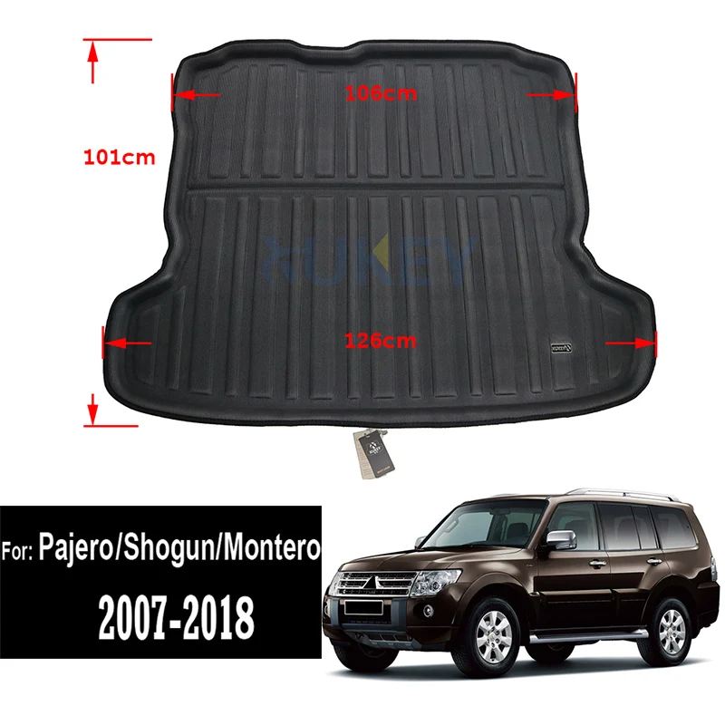 XUKEY грузовой лайнер лоток для Mitsubishi Lancer EX Galant Fortis Outlander Shogun/Pajero с учетом заднего багажника коврик протектор
