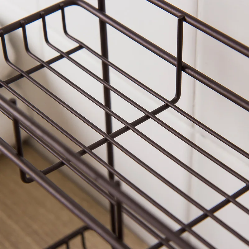 ORZ 2-эргономичная двухъярусная полка кухонная стойка для посуды стойка для ванной полочки-органайзеры Космическая заставка Домашний Органайзер для офисного стола чехол