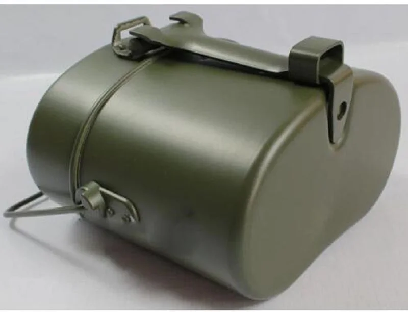 Новый армейский Ланч бокс набор солдат военный столовых приборов чайник чаша для