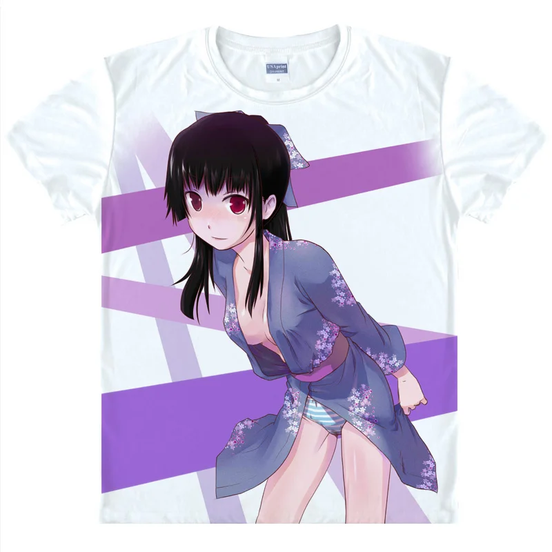 Coolprint Футболка с изображением в стиле аниме Sankarea вечной футболки &quotлюбовь&quot
