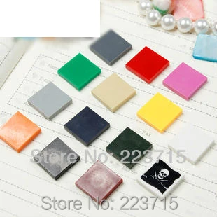 Бесплатная доставка! 3068b 100 шт * плоская плитка 2x2 DIY просветленные блоки кирпичи