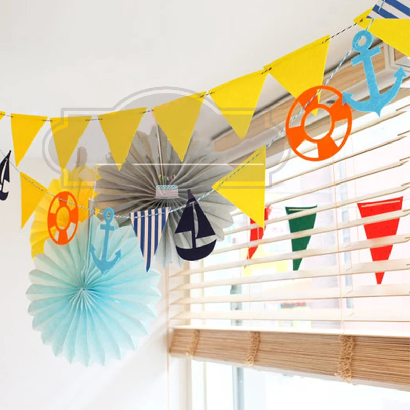 Пиратская тема Средиземноморский кулон в виде якоря украшения праздничные