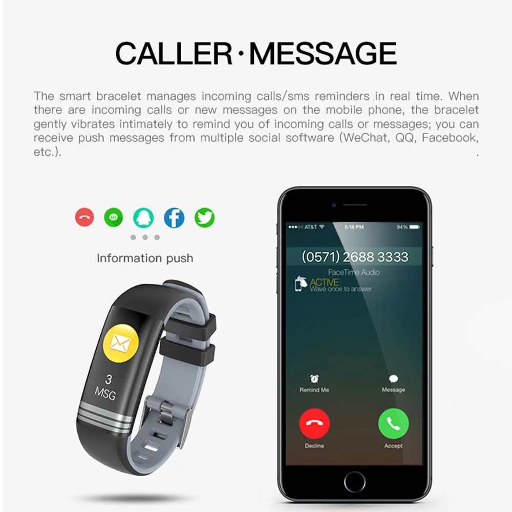 Модные Цветные Смарт часы для женщин/мужчин/детей Reloj HR умные Apple/Xiaomi/Sony Montre Connect VS